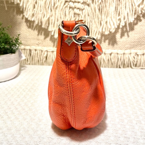 MCM Orange Small 2-way Bag - Picture 7 of 15